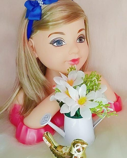 Faixa Belli Lacinho Azul