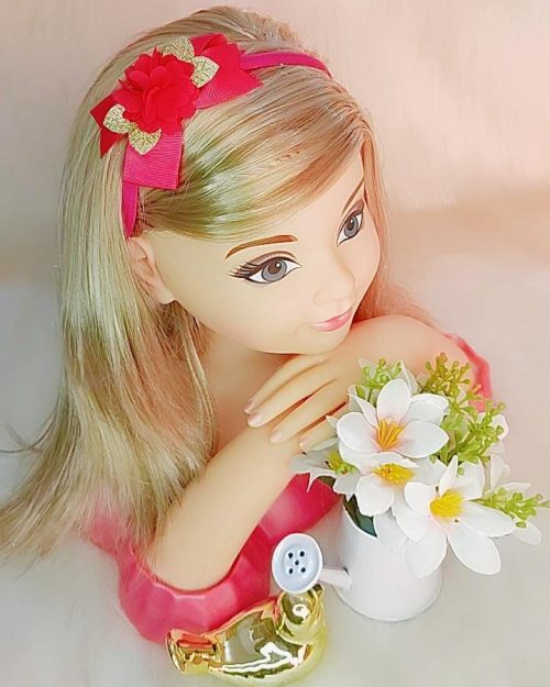 Faixa Belli Florzinha Pink