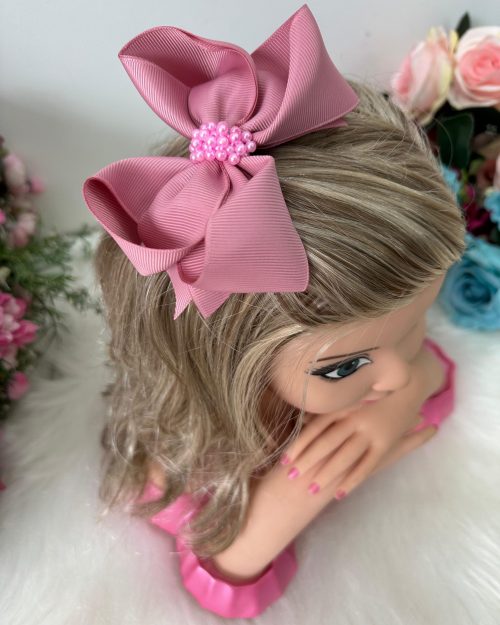 Laço Belli Perolas Maria Eduarda Rose