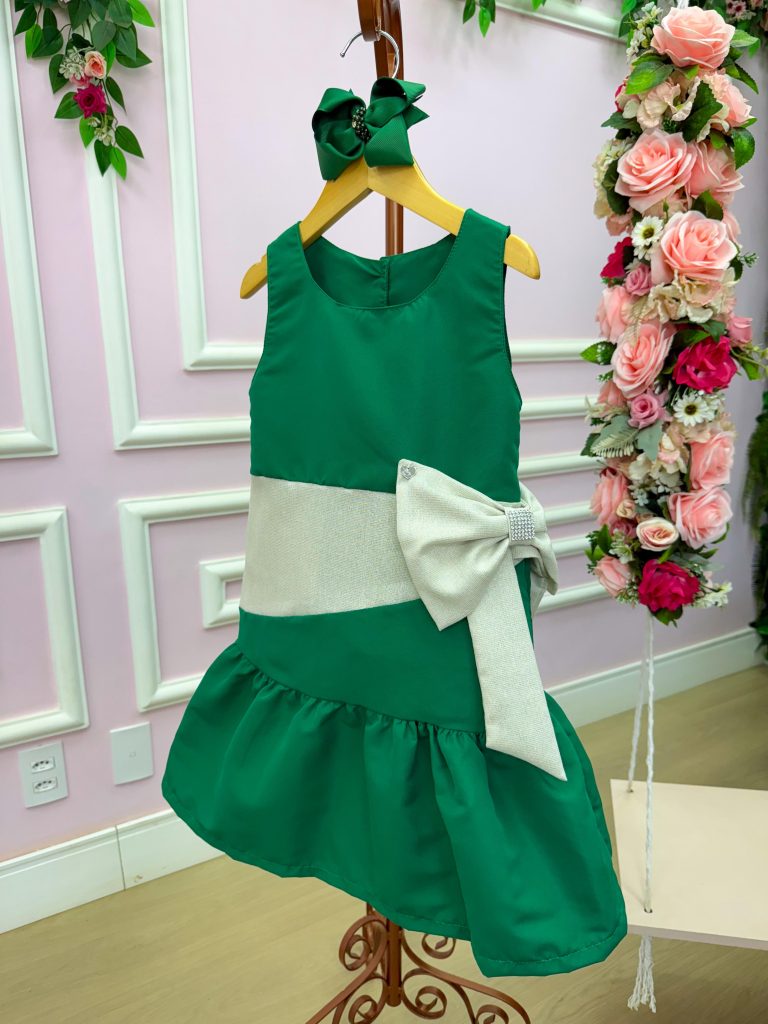Vestido Blogueirinha Rafa Verde – Natal