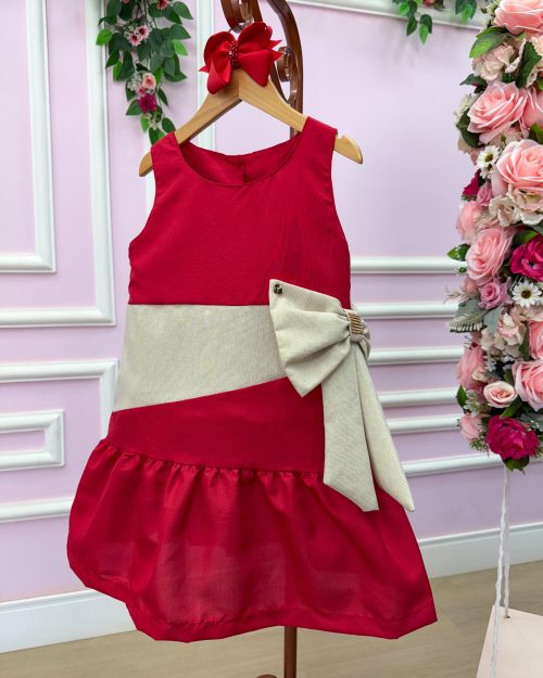 Vestido Blogueirinha Rafa Vermelho – Natal